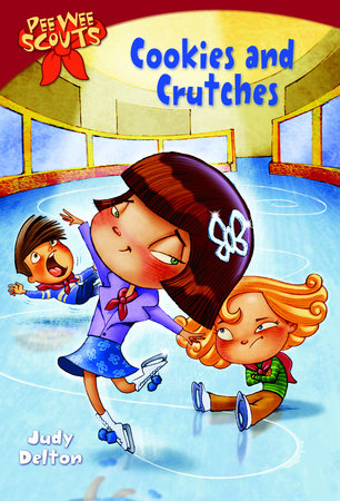 Pee Wee Scouts: Cookies and Crutches Paperback by Judy Delton; illustrated by Alan Tiegreen