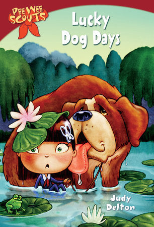 Pee Wee Scouts: Lucky Dog Days Paperback by Judy Delton; illustrated by Alan Tiegreen