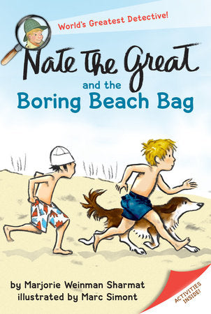 Nate the Great and the Boring Beach Bag Paperback by Marjorie Sharmat