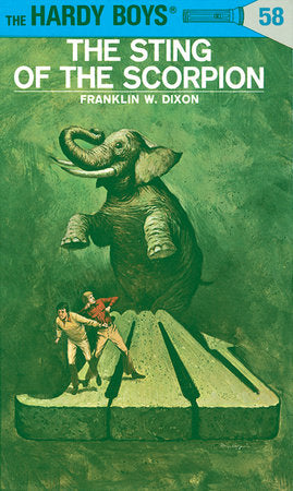 Hardy Boys 58: The Sting of the Scorpion Hardcover by Franklin W. Dixon