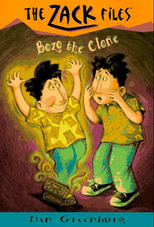 Zack Files 10: Bozo the Clone Paperback by Dan Greenburg; Illustrated by Jack Davis