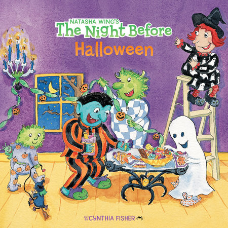 The Night Before Halloween Paperback by Natasha Wing; Illustrated by Cynthia Fisher
