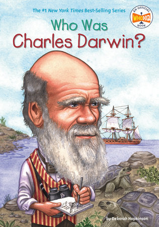 Who Was Charles Darwin? Paperback by Deborah Hopkinson; Illustrated by Nancy Harrison