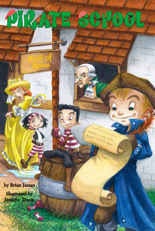 Port of Spies #4 Paperback by Brian James; Illustrated by Jennifer Zivoin