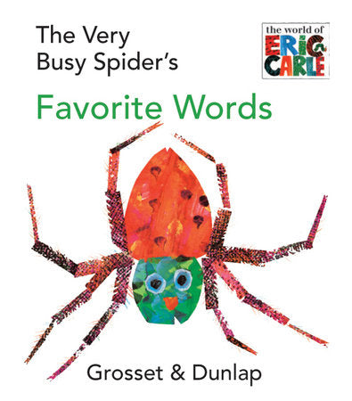 The Very Busy Spider's Favorite Words: A Mini-Board Book Board Book by Eric Carle