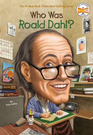 Who Was Roald Dahl? Paperback by True Kelley; Illustrated by Stephen Marchesi