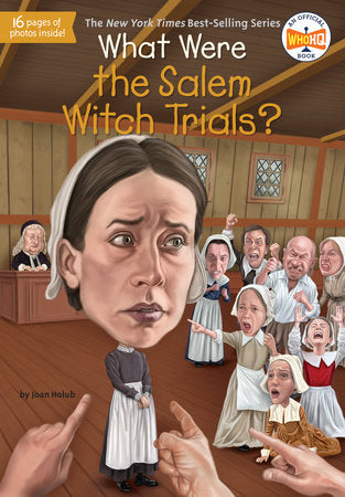 What Were the Salem Witch Trials? Paperback by Joan Holub; Illustrated by Dede Putra