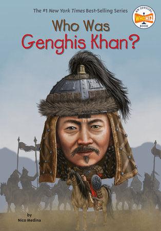 Who Was Genghis Khan? Paperback by Nico Medina; Illustrated by Andrew Thomson