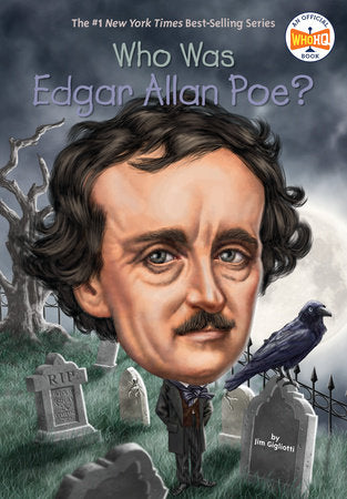 Who Was Edgar Allan Poe? Paperback by Jim Gigliotti; Illustrated by Tim Foley