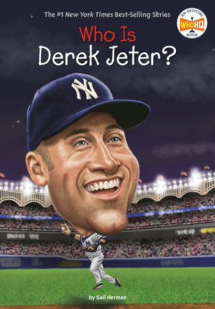 Who Is Derek Jeter? Paperback by Gail Herman; Illustrated by Andrew Thomson