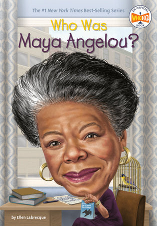 Who Was Maya Angelou? Paperback by Ellen Labrecque; Illustrated by Dede Putra