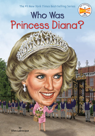 Who Was Princess Diana? Paperback by Ellen Labrecque; Illustrated by Jerry Hoare
