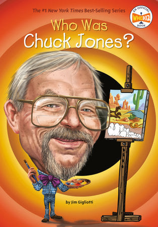 Who Was Chuck Jones? Paperback by Jim Gigliotti; Illustrated by John Hinderliter