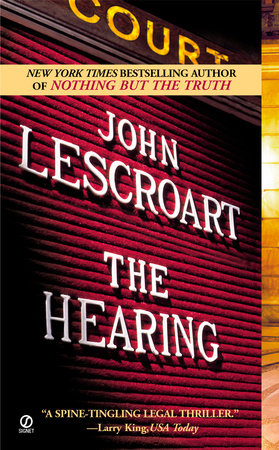 The Hearing Paperback by John Lescroart