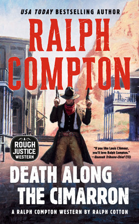 Ralph Compton Death Along the Cimarron Paperback by Ralph Cotton