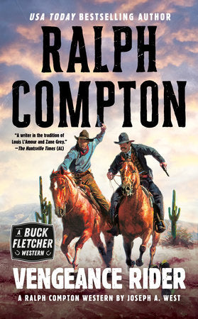 Ralph Compton Vengeance Rider Paperback by Joseph A. West