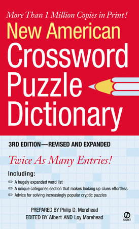 New American Crossword Puzzle Dictionary Paperback by Philip D. Morehead