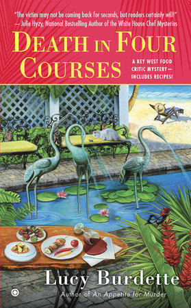 Death in Four Courses Paperback by Lucy Burdette