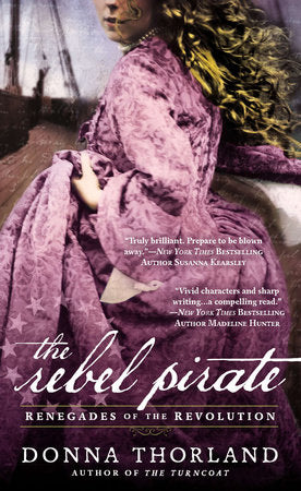 The Rebel Pirate Paperback by Donna Thorland