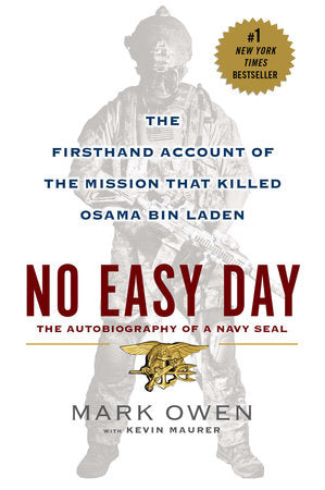 No Easy Day Paperback by Mark Owen