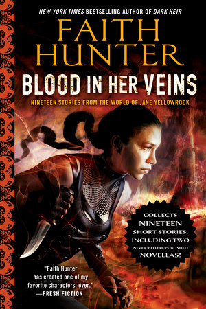 Blood in Her Veins Paperback by Faith Hunter