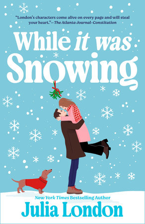 While It Was Snowing Paperback by Julia London