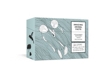 Amazing Animal Facts Postcards Merchandise by Maja Säfström