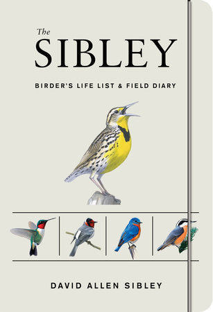 The Sibley Birder's Life List and Field Diary Paperback by David Allen Sibley