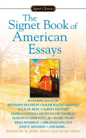 The Signet Book of American Essays Paperback by M. Jerry Weiss