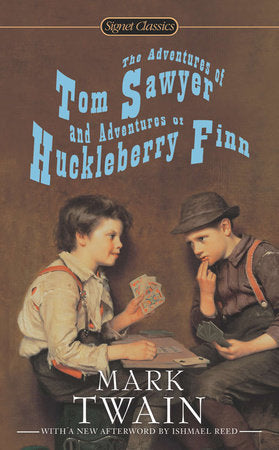 The Adventures of Tom Sawyer and Adventures of Huckleberry Finn Paperback by Mark Twain