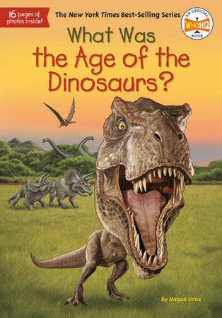 What Was the Age of the Dinosaurs? Paperback by Megan Stine; Illustrated by Gregory Copeland