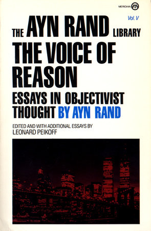 The Voice of Reason Paperback by Ayn Rand