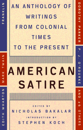 American Satire Paperback by Nicholas Bakalar
