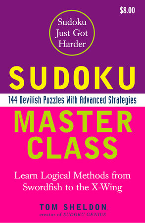 Sudoku Master Class Paperback by Tom Sheldon