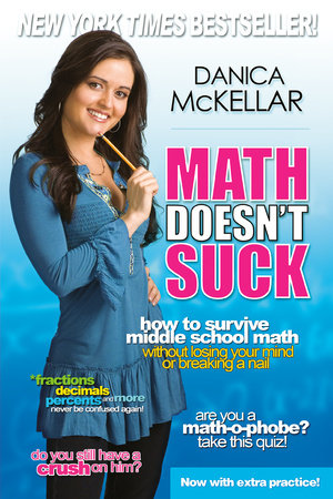 Math Doesn't Suck Paperback by Danica McKellar