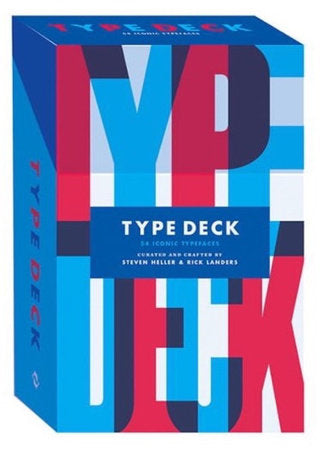 Type Deck: Index Cards Merchandise by Steven Heller