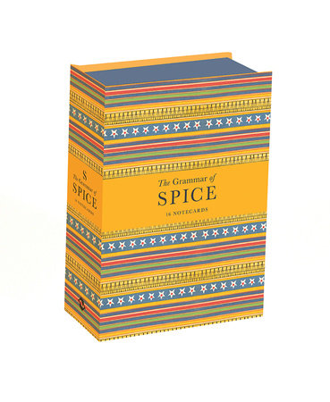 The Grammar of Spice Notecards Hardcover by Caz Hildebrand