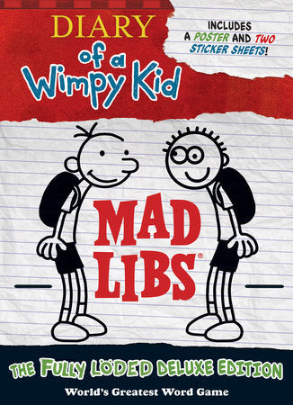 Diary of a Wimpy Kid Mad Libs Paperback by Mad Libs