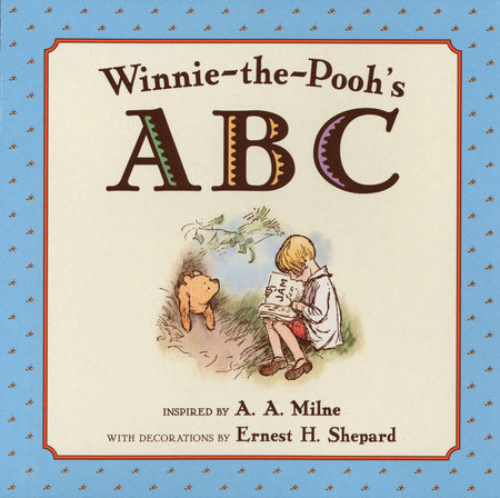 Winnie-The-Pooh's ABC Book Board Book by A. A. Milne; Illustrated by Ernest H. Shepard