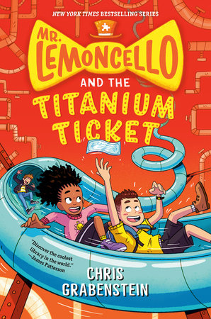 Mr. Lemoncello and the Titanium Ticket Paperback by Chris Grabenstein