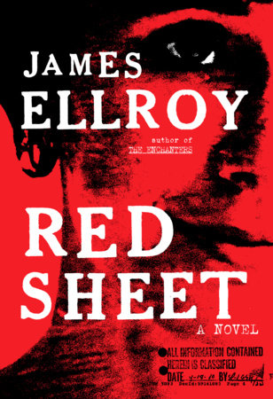 Red Sheet Hardcover by James Ellroy
