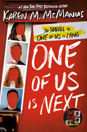 One of Us Is Next Paperback by Karen M. McManus