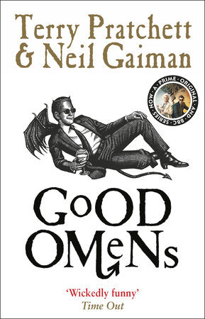 Good Omens Paperback by Terry Pratchett and Neil Gaiman