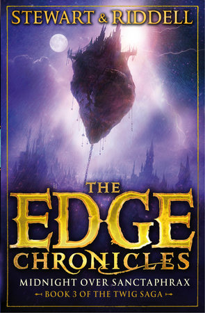 The Edge Chronicles 6: Midnight Over Sanctaphrax Paperback by Paul Stewart; Illustrated by Chris Riddell