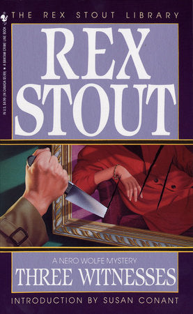 Three Witnesses Paperback by Rex Stout