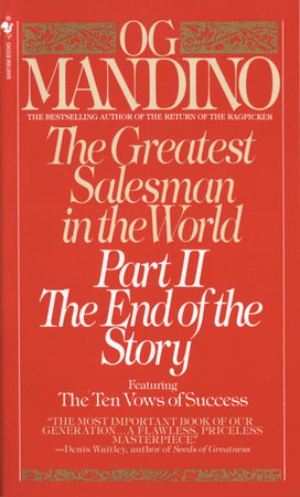The Greatest Salesman in the World, Part II Paperback by Og Mandino