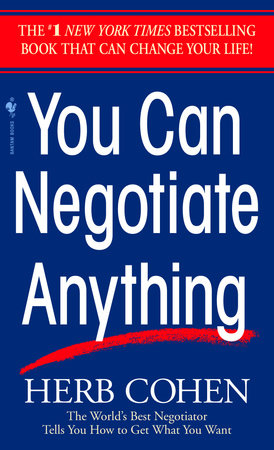 You Can Negotiate Anything Paperback by Herb Cohen
