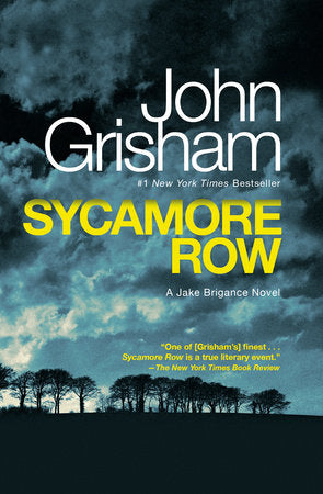 Sycamore Row Paperback by John Grisham