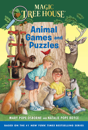 Animal Games and Puzzles Paperback by Mary Pope Osborne and Natalie Pope Boyce; illustrated by Sal Murdocca