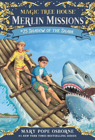 Shadow of the Shark Paperback by Mary Pope Osborne; illustrated by Sal Murdocca